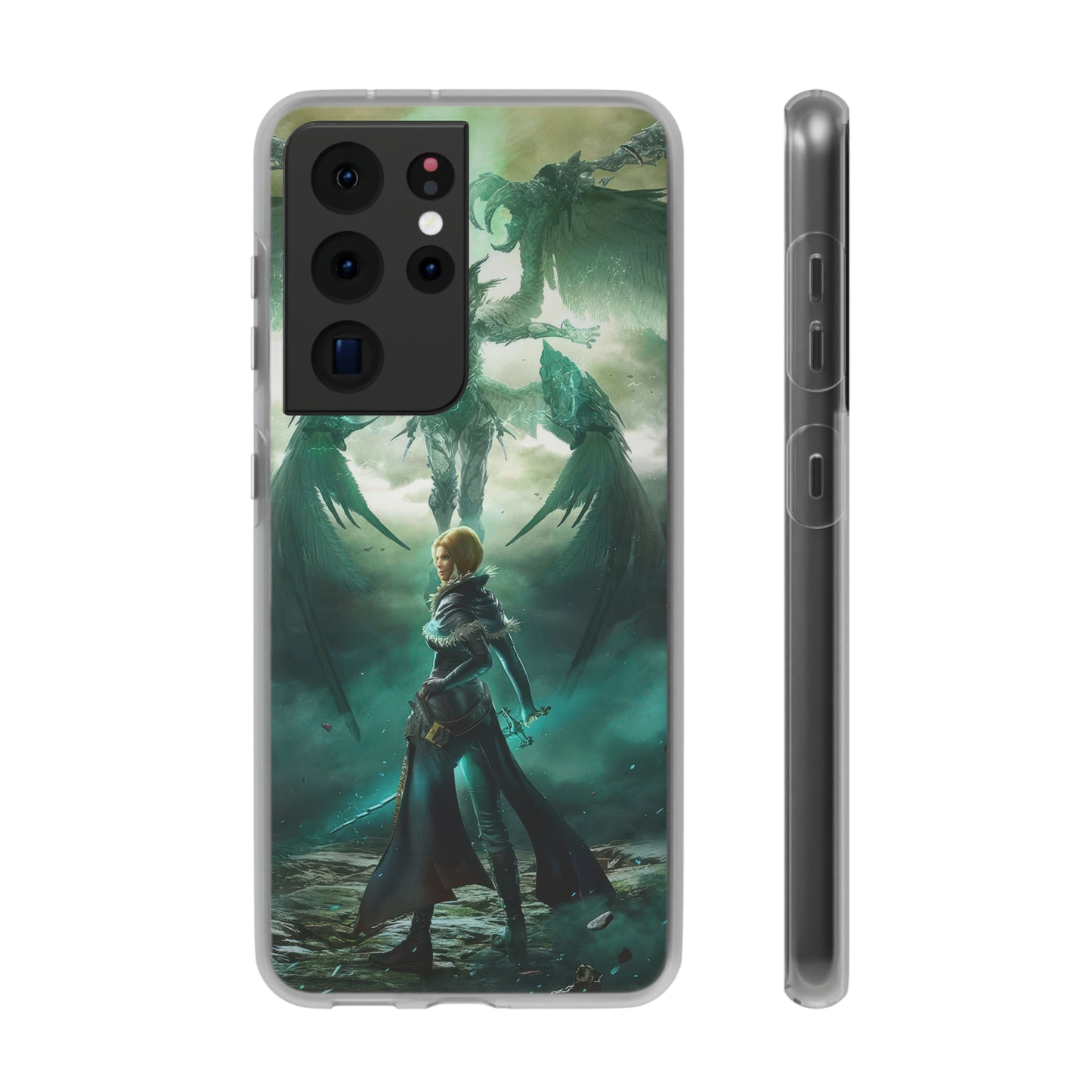 Final Fantasy XVI Benedikta Harman | Flexible Phone Case | Iphone 11-14 Pro Max | Samsung 21-23 Ultra | Gift Packages Choice