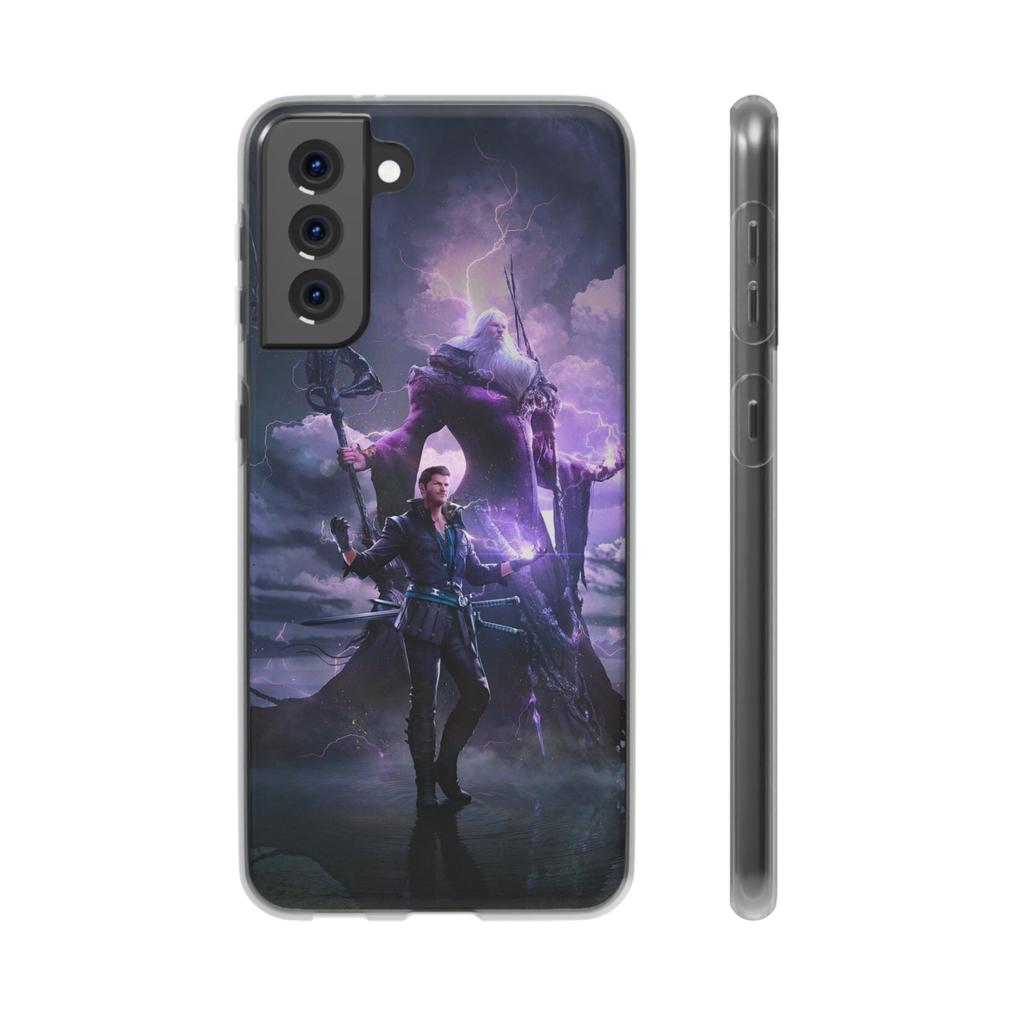 Final Fantasy XVI Cidolfus Telamon | Flexible Phone Case | Iphone 11-14 Pro Max | Samsung 21-23 Ultra | Gift Packages Choice