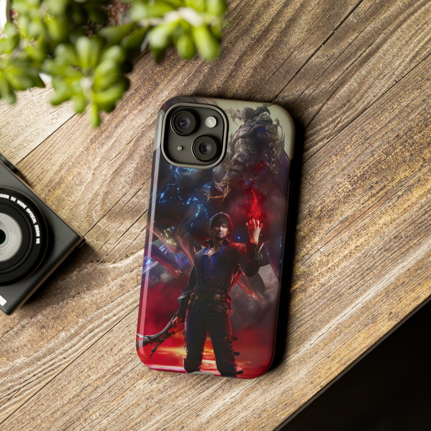 Final Fantasy XVI Barnabas Tharmr | Enhance Tough Phone Cases for iPhone 11-15 Pro Max / Samsung S21 - 23 Ultra / Pixel 5 - 7