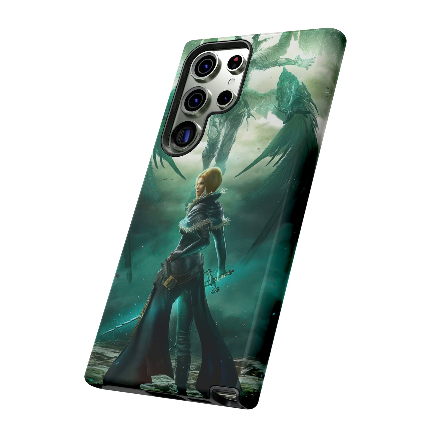 Final Fantasy XVI Benedikta Harman |  Enhance Tough Phone Cases for iPhone 11-15 Pro Max / Samsung S21 - 23 Ultra / Pixel 5 - 7