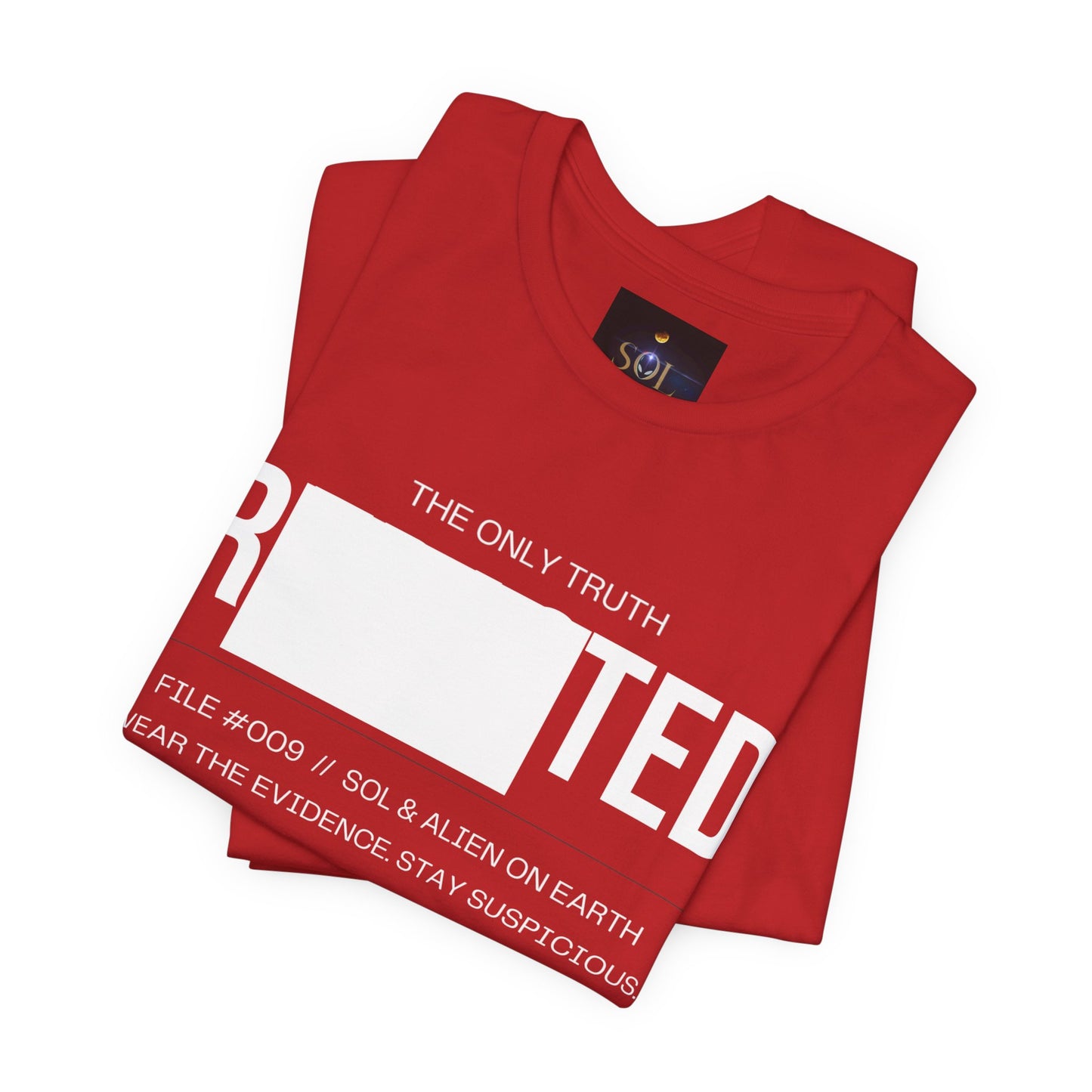 Redacted — Statement Tee | File #009