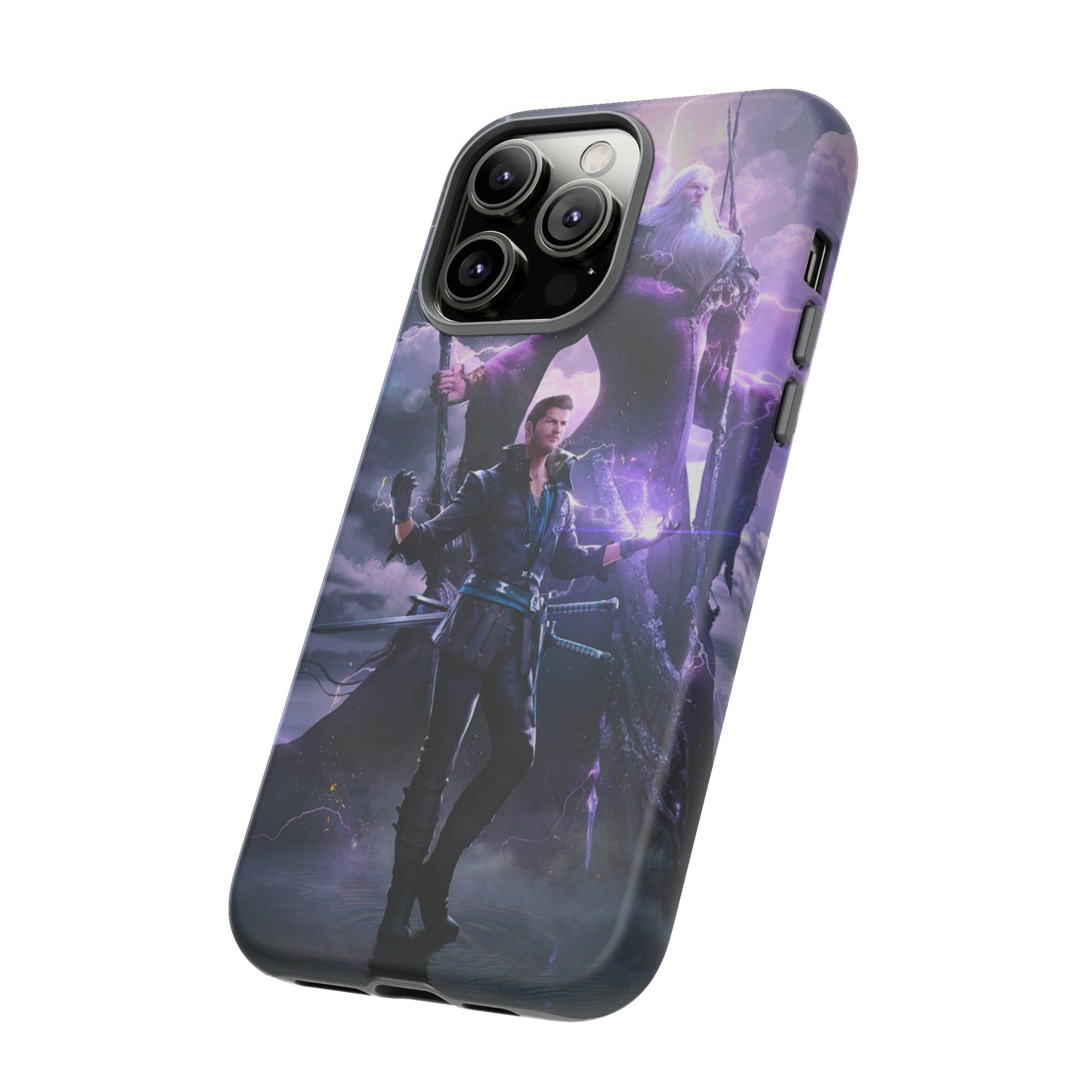 Final Fantasy XVI | Cidolfus Telamon | Enhance Tough Phone Cases for iPhone 11-15 Pro Max / Samsung S21 - 23 Ultra / Pixel 5 - 7