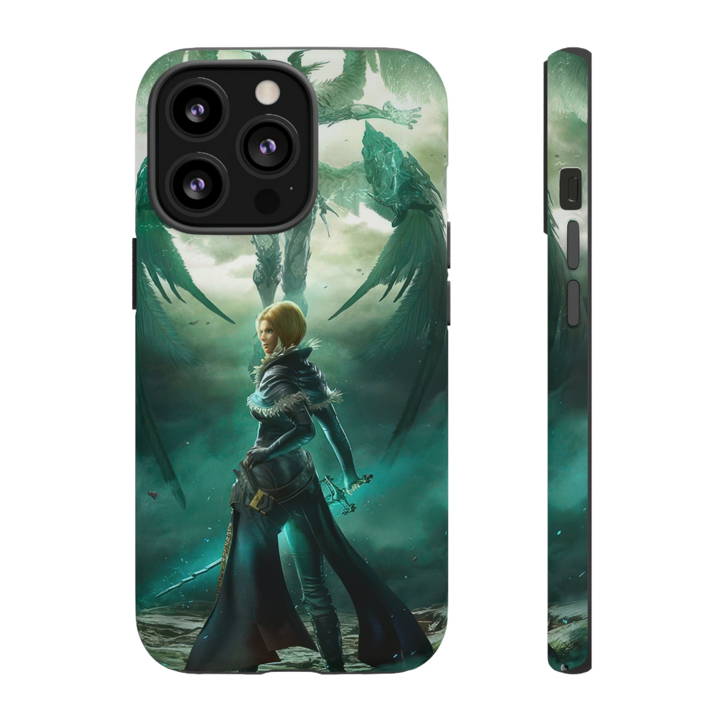 Final Fantasy XVI Benedikta Harman |  Enhance Tough Phone Cases for iPhone 11-15 Pro Max / Samsung S21 - 23 Ultra / Pixel 5 - 7