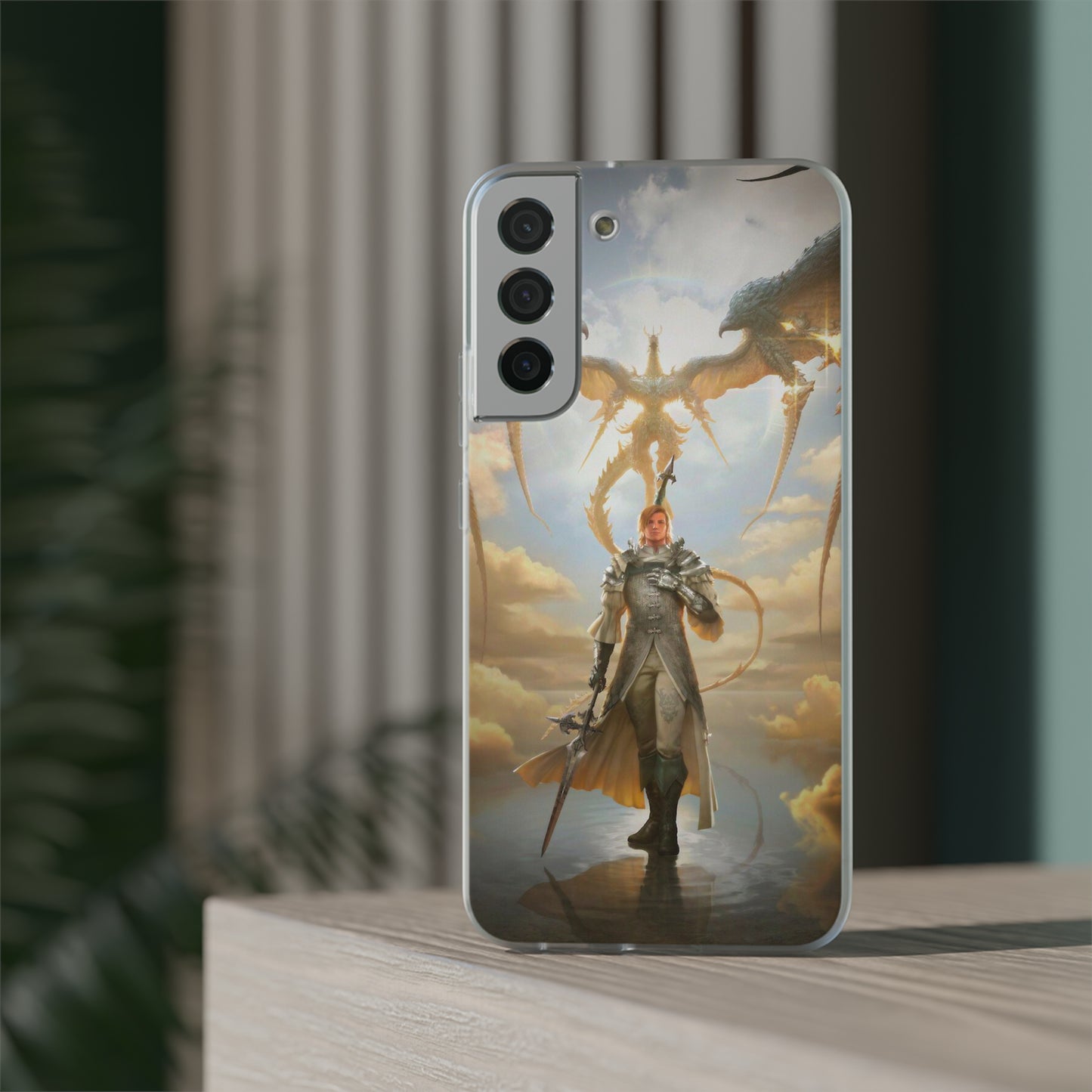 Final Fantasy XVI Dion Lesage | Flexible Phone Case | Iphone 11-14 Pro Max | Samsung 21-23 Ultra | Gift Packages Choice