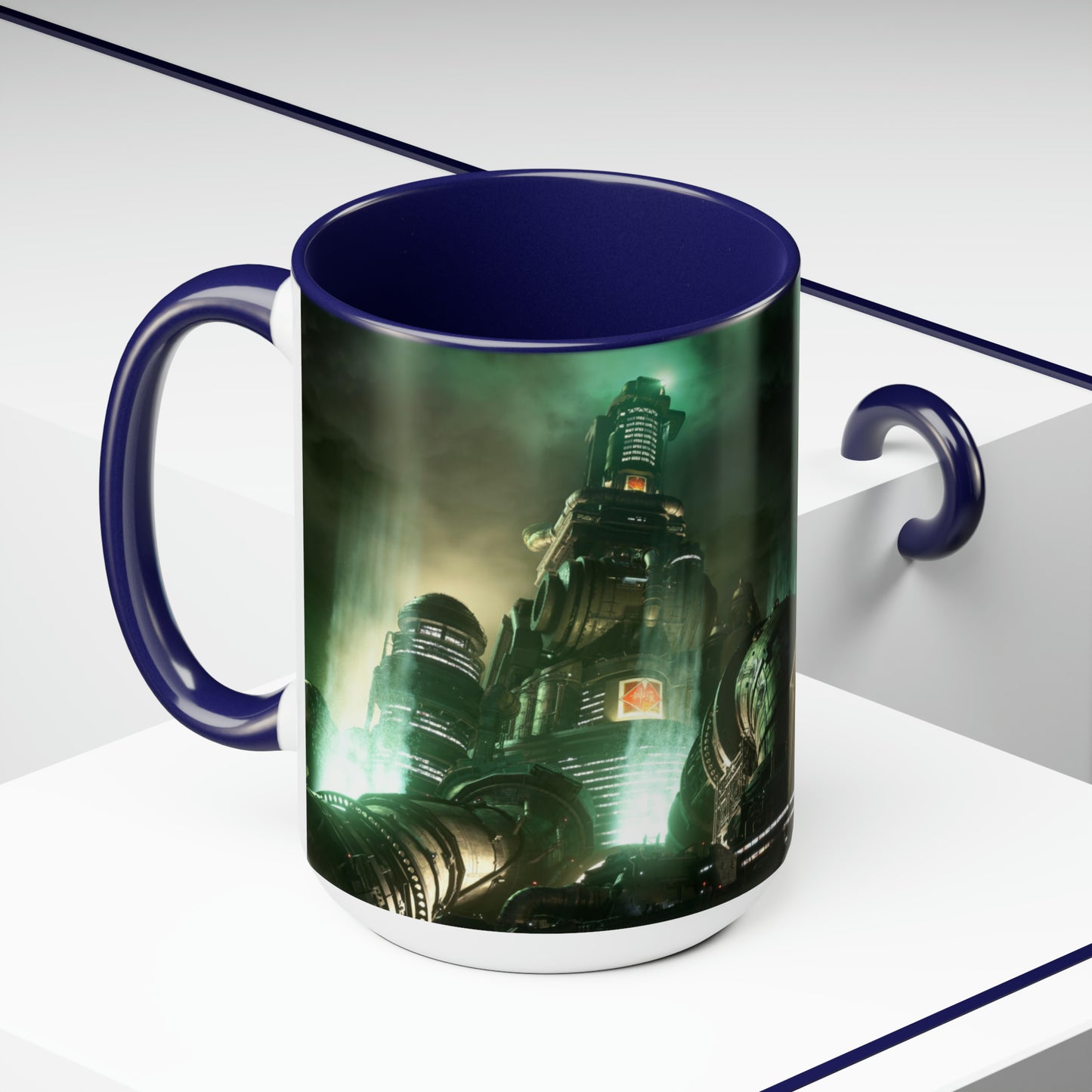 Final Fantasy VII Remake Two-Tone Coffee Mugs, 15oz