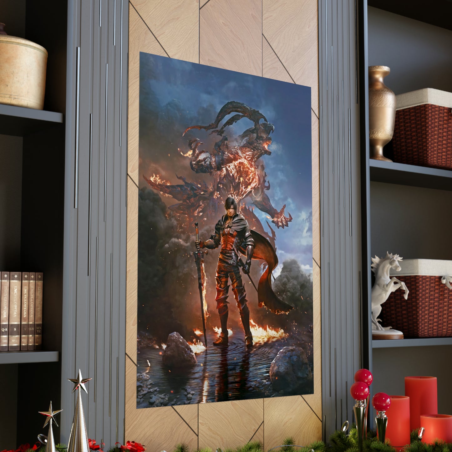 Final Fantasy XVI Clive Rosfield Matte Vertical Game Posters