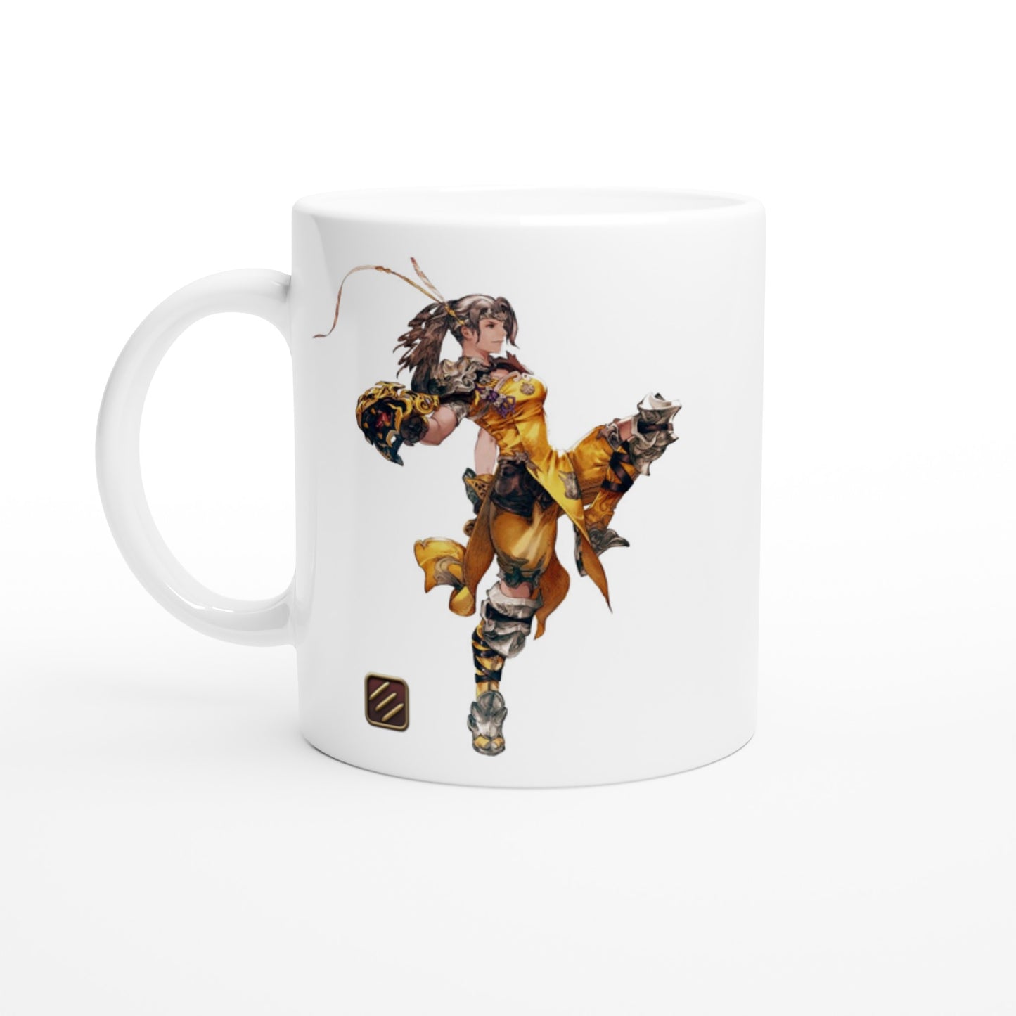 Final Fantasy XIV Monk | White Ceramic Mug | 3 size