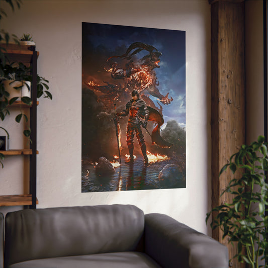 Final Fantasy XVI Clive Rosfield Matte Vertical Game Posters