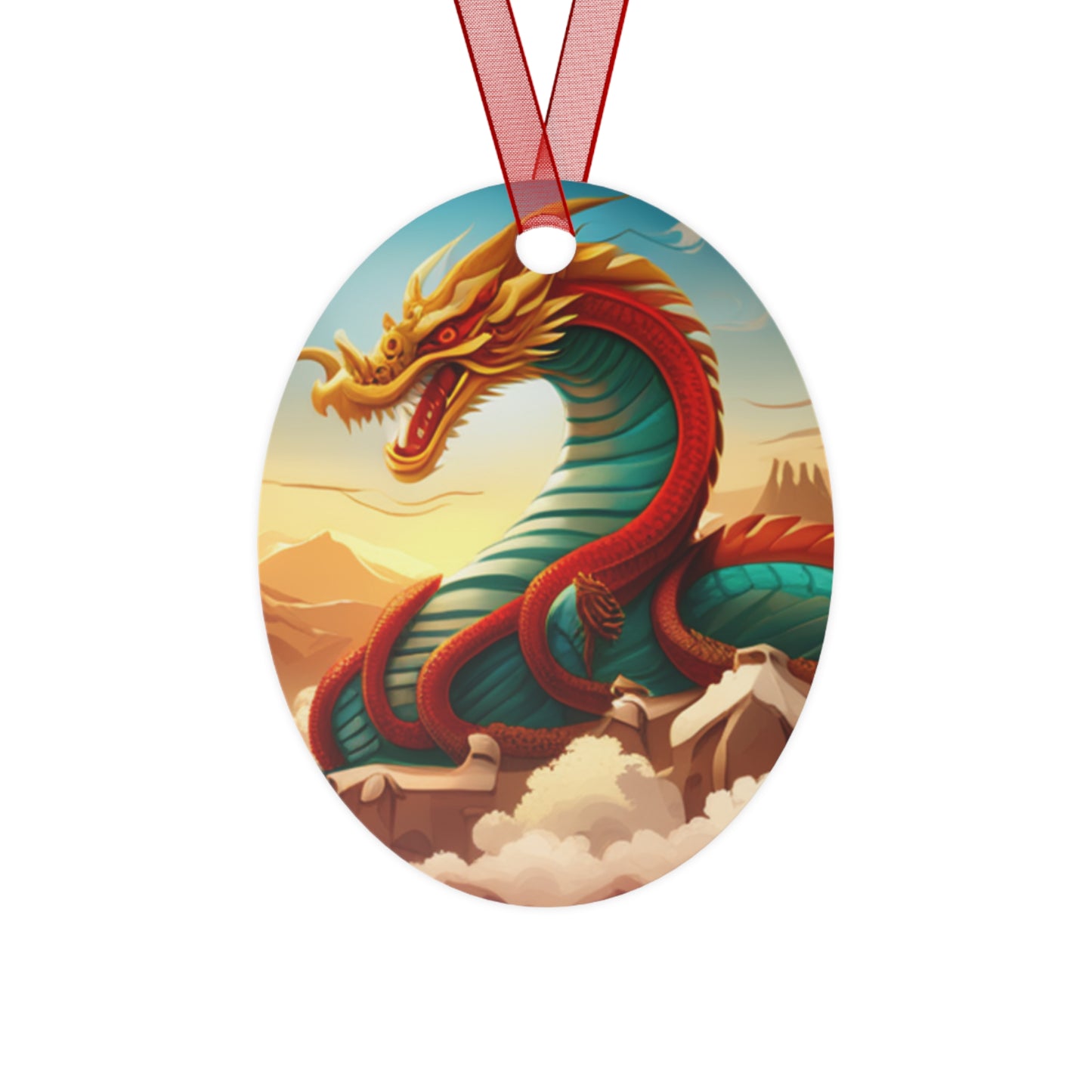 Dragon Year | Metal Ornaments