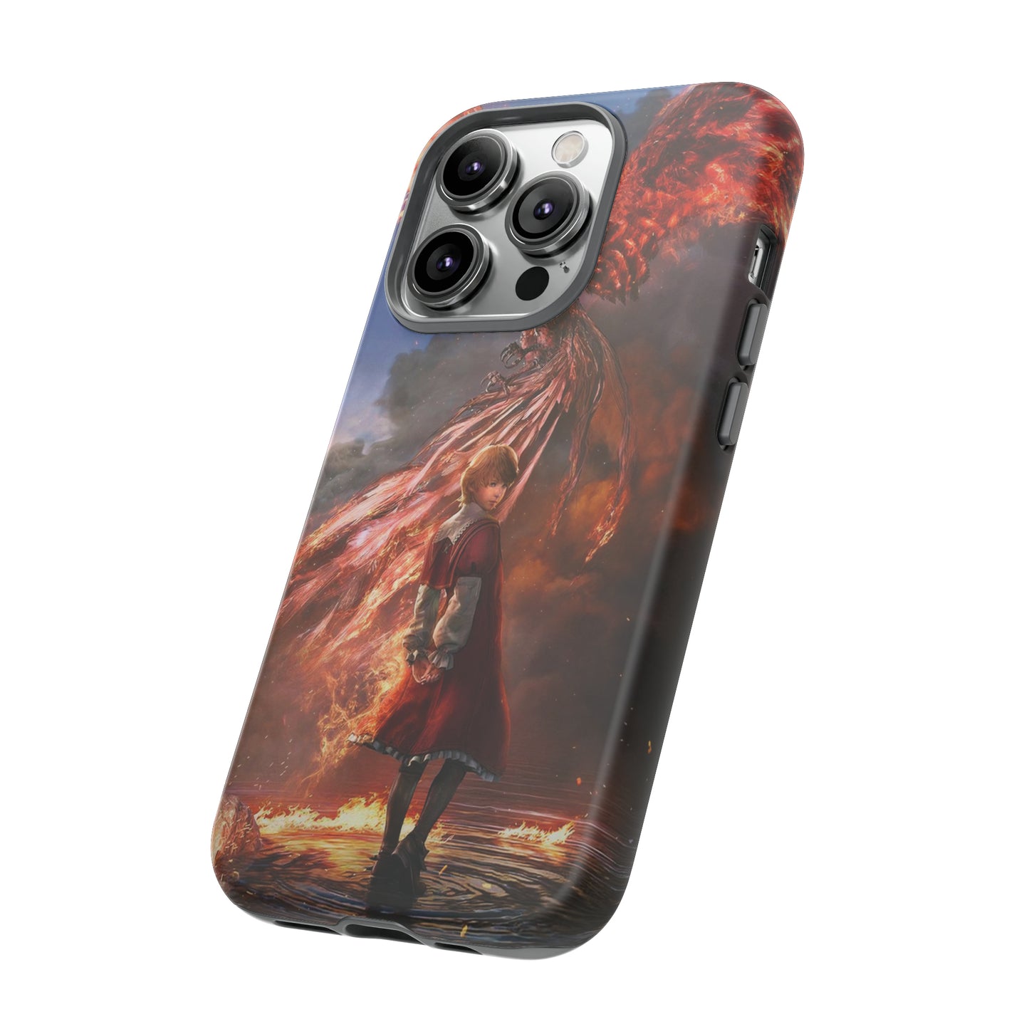 Final Fantasy XVI Joshua Rosfield Enhance Tough Phone Cases for iPhone 11-15 Pro Max / Samsung S21 - 23 Ultra / Pixel 5 - 7