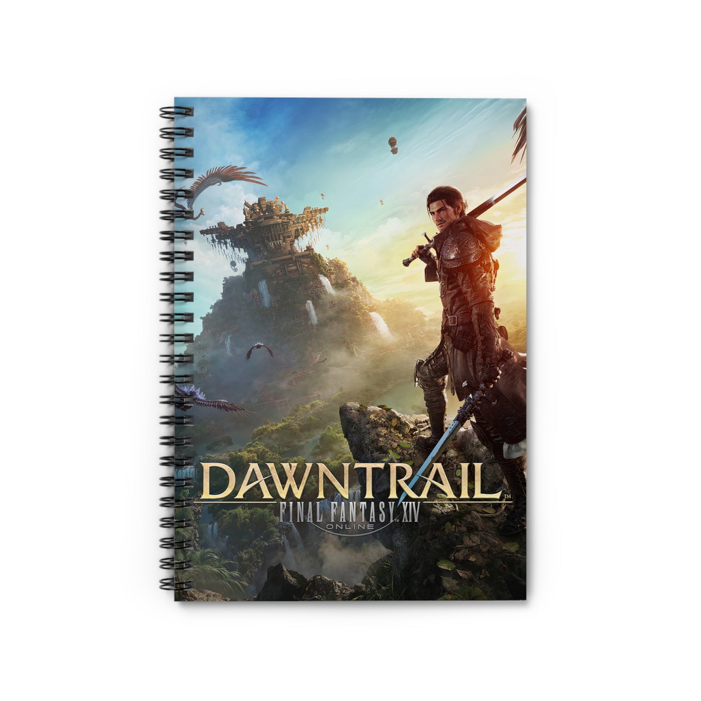 Final Fantasy XIV Dawntrail Spiral Notebook - Ruled Line