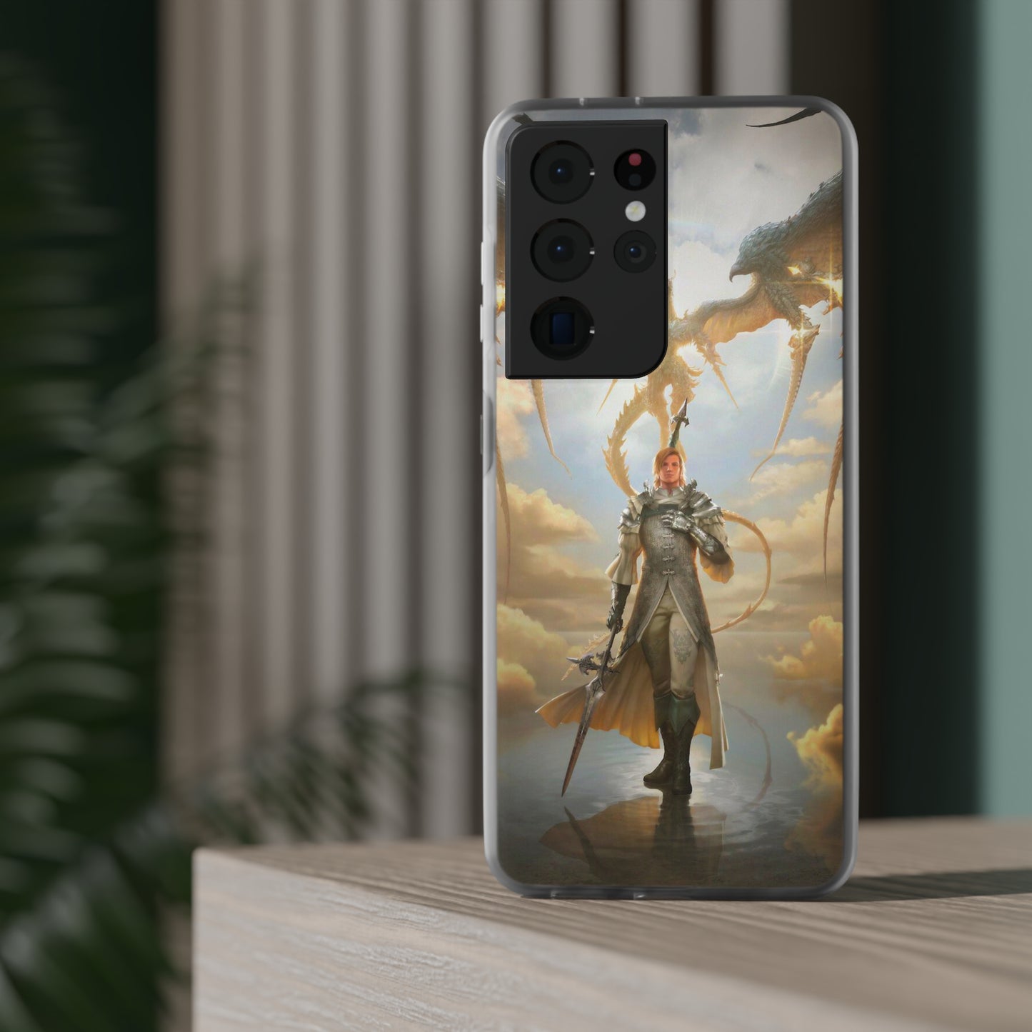 Final Fantasy XVI Dion Lesage | Flexible Phone Case | Iphone 11-14 Pro Max | Samsung 21-23 Ultra | Gift Packages Choice