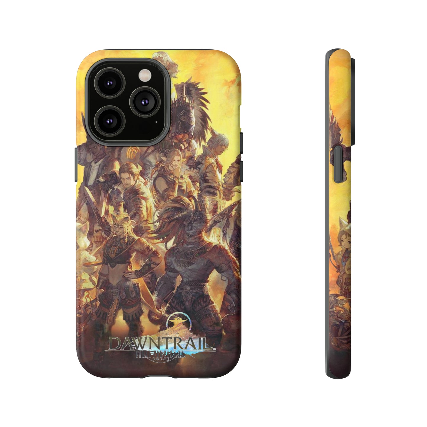 Final Fantasy XIV Dawntrail | Enhance Tough Phone Cases for iPhone 11-15 Pro Max / Samsung S21 - 23 Ultra / Pixel 5 - 7