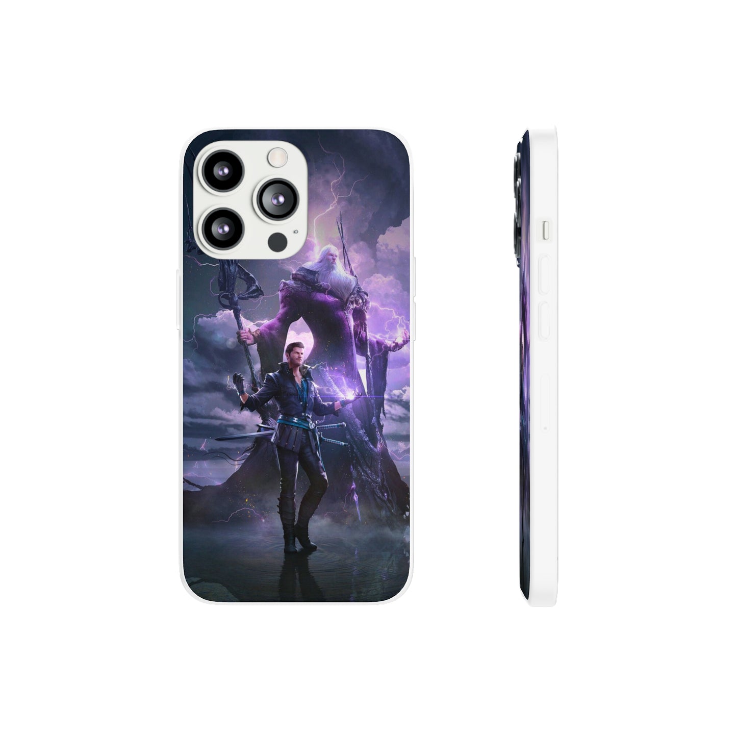 Final Fantasy XVI Cidolfus Telamon | Flexible Phone Case | Iphone 11-14 Pro Max | Samsung 21-23 Ultra | Gift Packages Choice