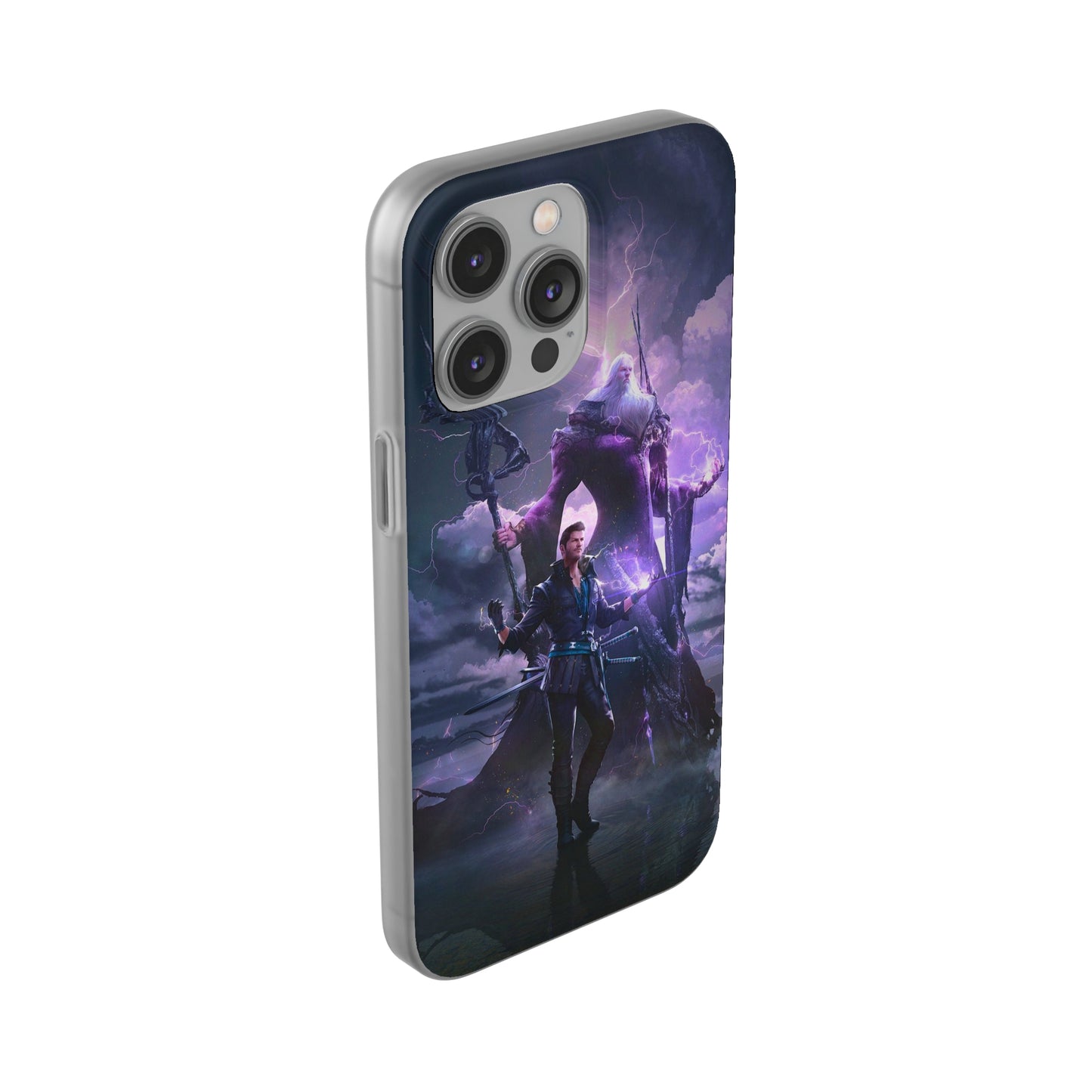 Final Fantasy XVI Cidolfus Telamon | Flexible Phone Case | Iphone 11-14 Pro Max | Samsung 21-23 Ultra | Gift Packages Choice