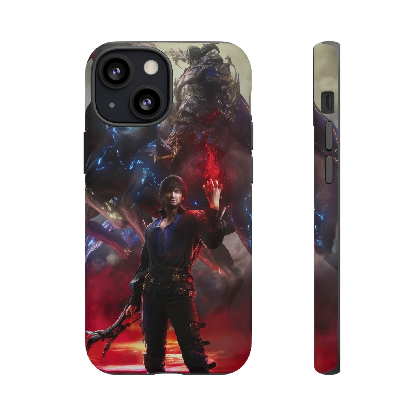 Final Fantasy XVI Barnabas Tharmr | Enhance Tough Phone Cases for iPhone 11-15 Pro Max / Samsung S21 - 23 Ultra / Pixel 5 - 7