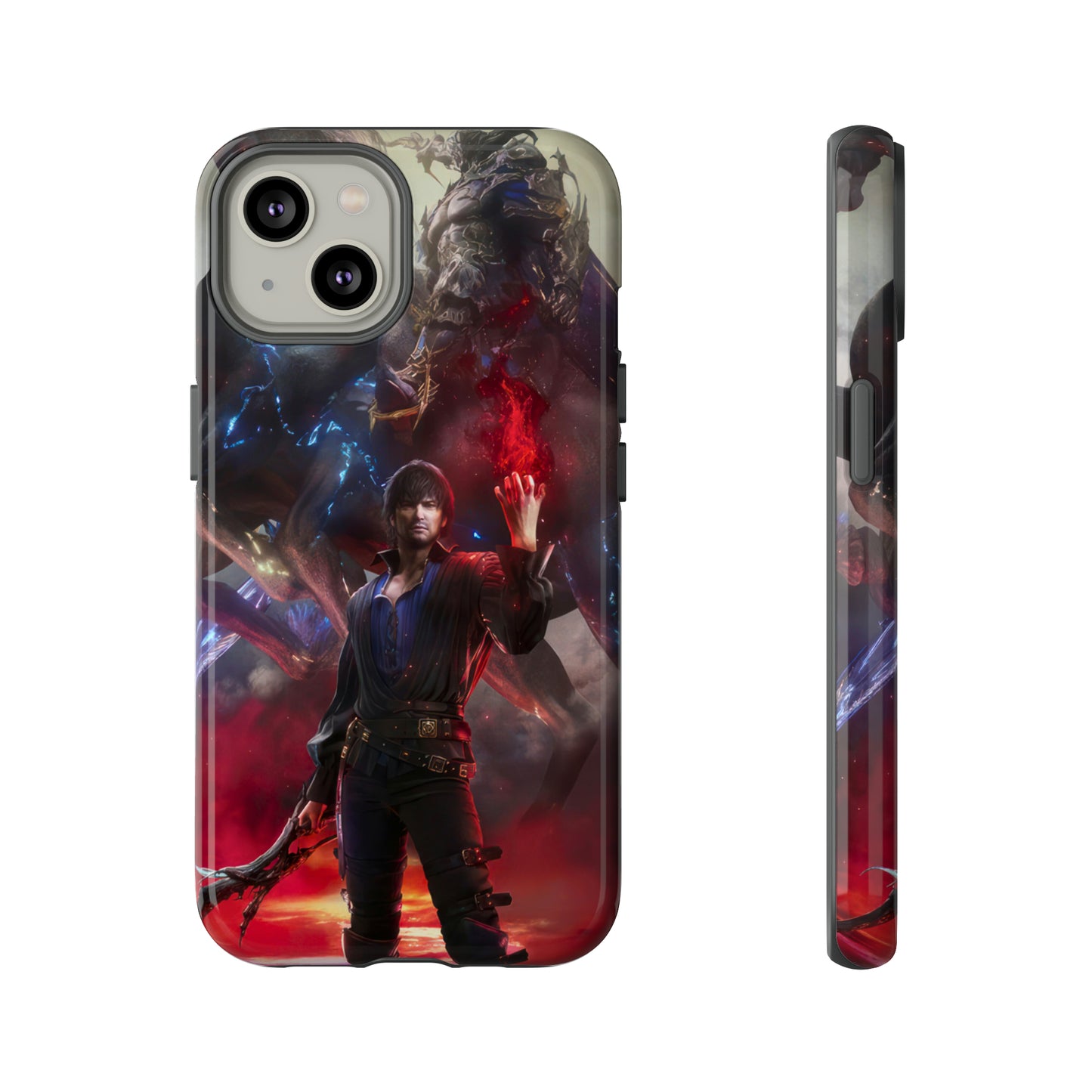 Final Fantasy XVI Barnabas Tharmr | Enhance Tough Phone Cases for iPhone 11-15 Pro Max / Samsung S21 - 23 Ultra / Pixel 5 - 7