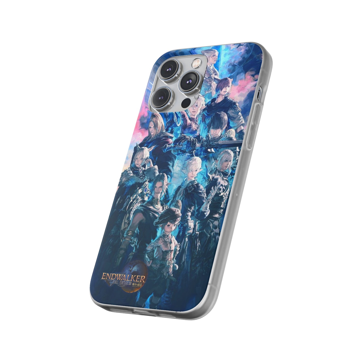 Final Fantasy XIV Endwalker | Flexible Phone Case | Iphone 11-14 Pro Max | Samsung 21-23 Ultra