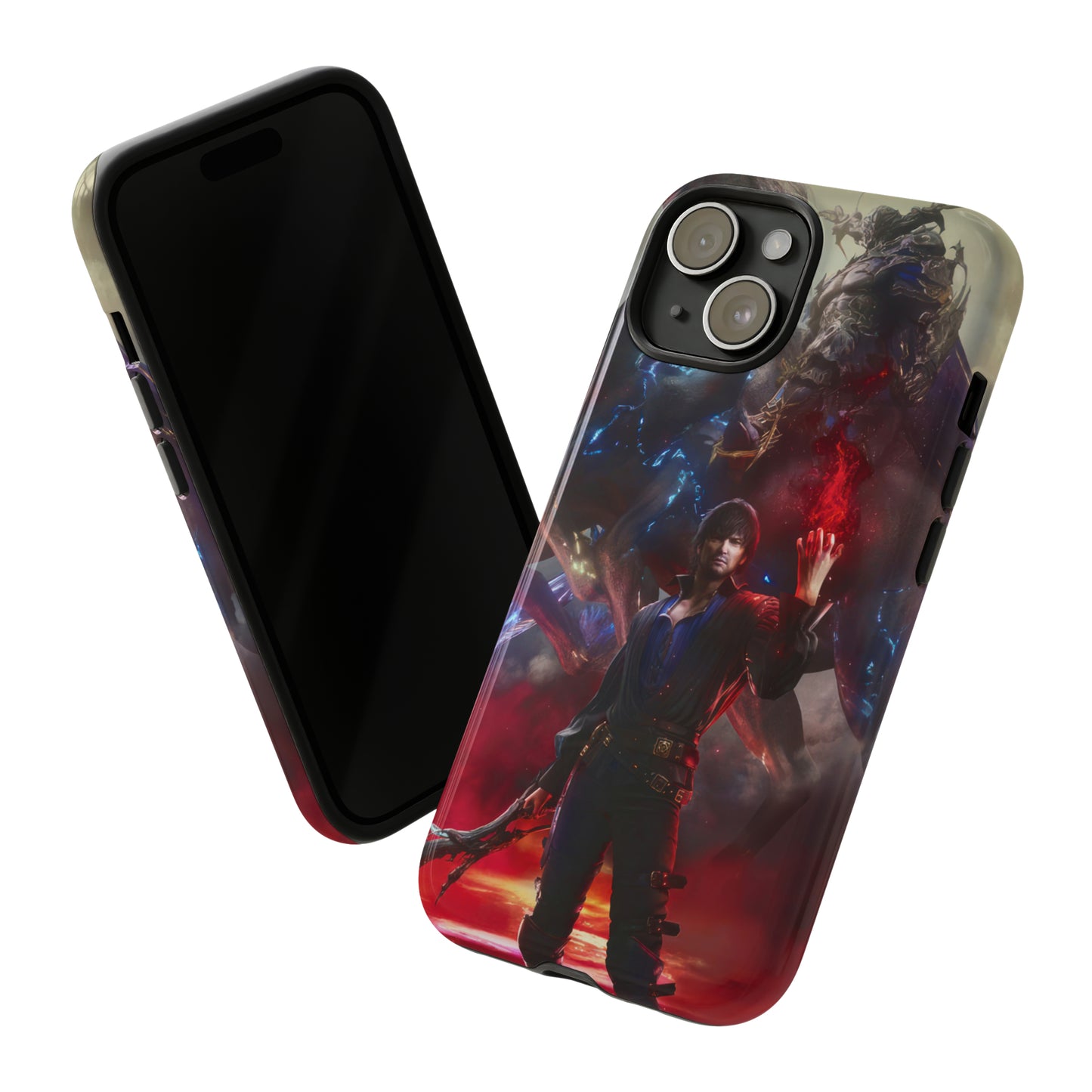 Final Fantasy XVI Barnabas Tharmr | Enhance Tough Phone Cases for iPhone 11-15 Pro Max / Samsung S21 - 23 Ultra / Pixel 5 - 7