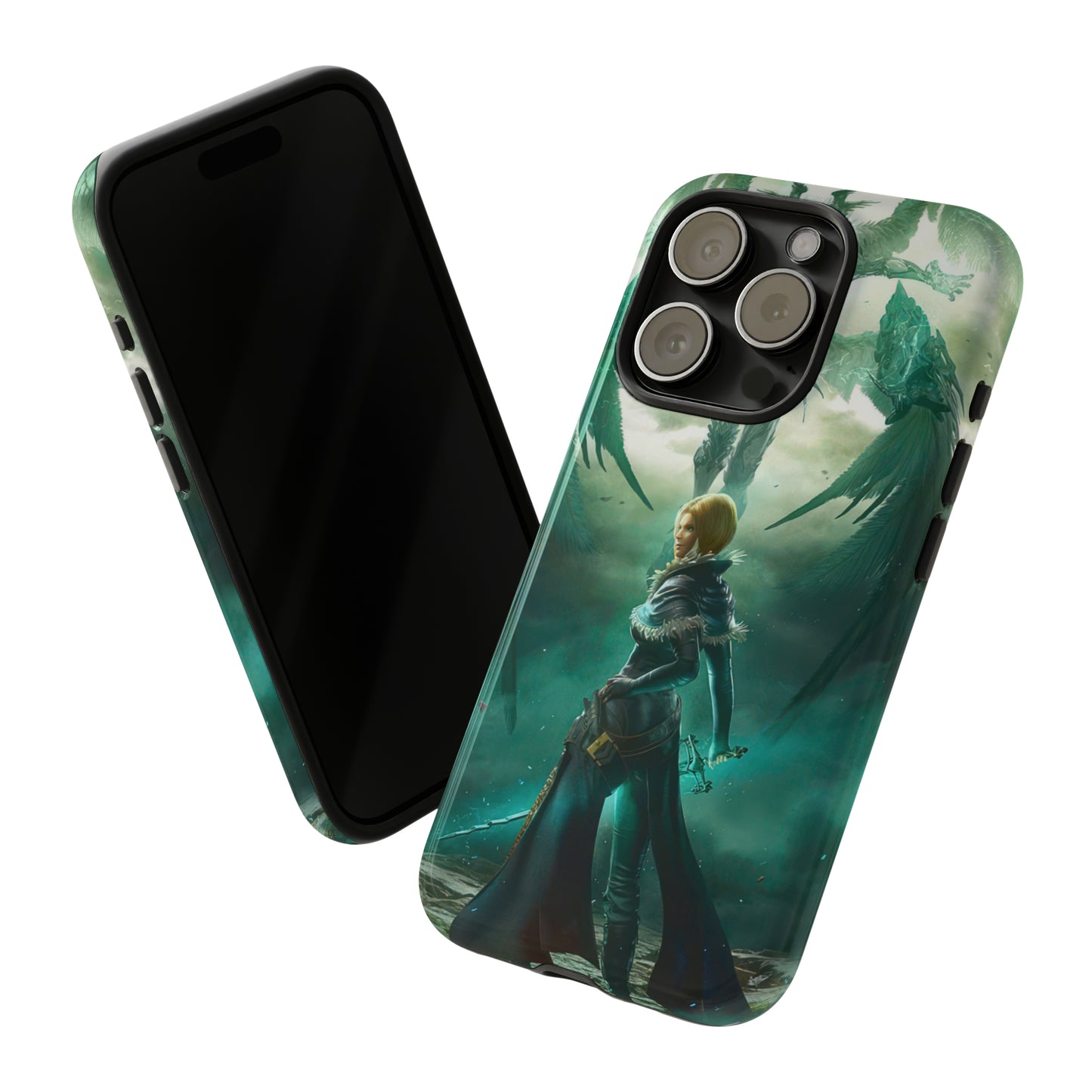 Final Fantasy XVI Benedikta Harman |  Enhance Tough Phone Cases for iPhone 11-15 Pro Max / Samsung S21 - 23 Ultra / Pixel 5 - 7