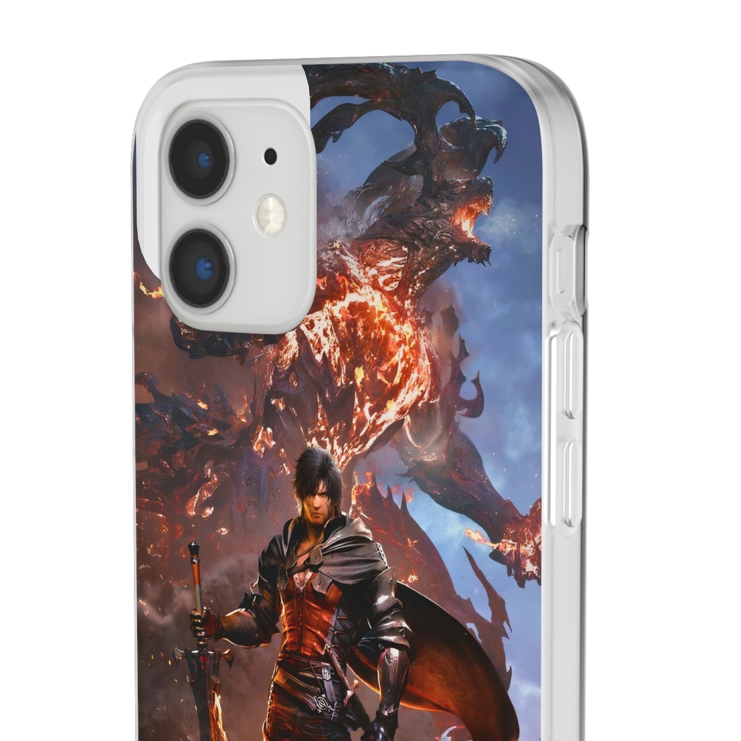 Final Fantasy XVI Clive Rosfield | Flexible Phone Case | Iphone 11-14 Pro Max | Samsung 21-23 Ultra | Gift Packages Choice