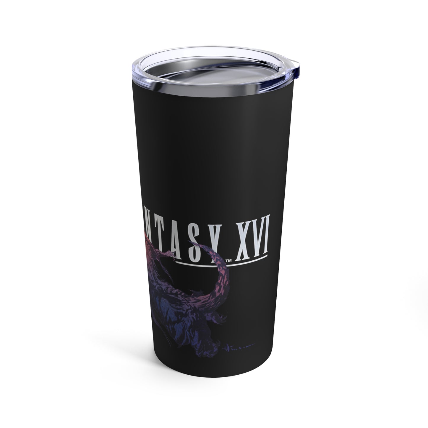 Final Fantasy XVI Logo Tumbler 20oz | Travel Mug | Game Mug