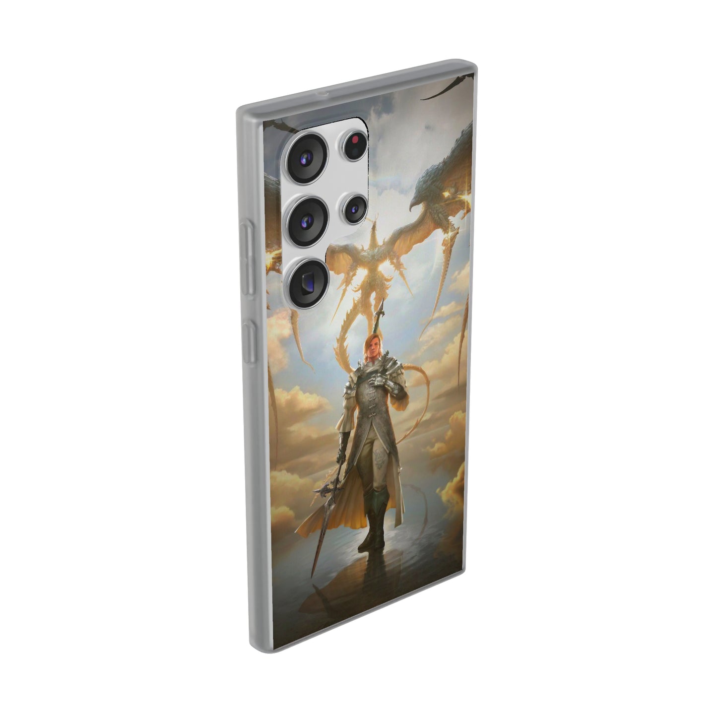 Final Fantasy XVI Dion Lesage | Flexible Phone Case | Iphone 11-14 Pro Max | Samsung 21-23 Ultra | Gift Packages Choice