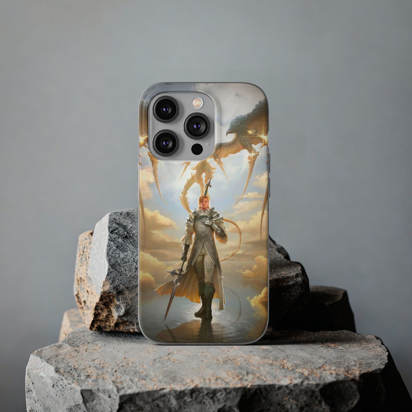 Final Fantasy XVI Dion Lesage | Flexible Phone Case | Iphone 11-14 Pro Max | Samsung 21-23 Ultra | Gift Packages Choice