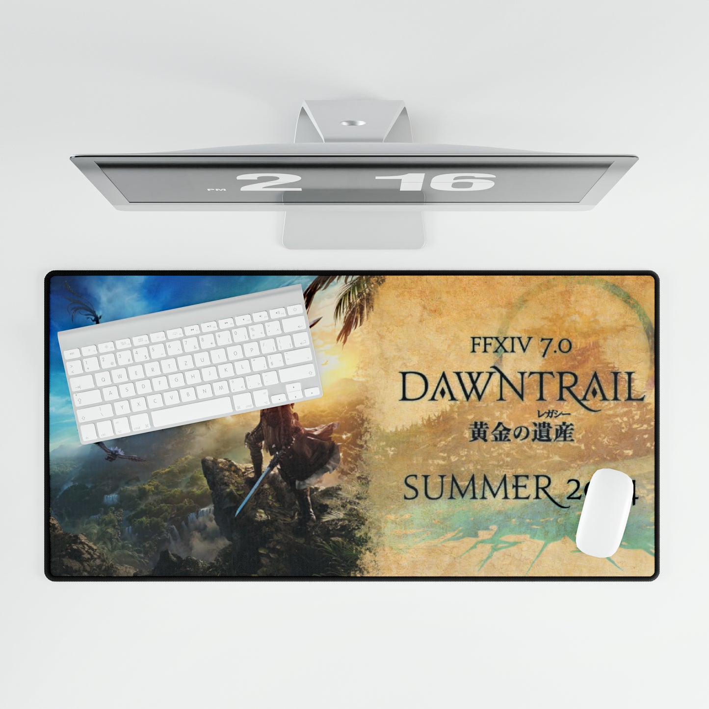 Final Fantasy XIV Dawntrail Computer Desk Mats