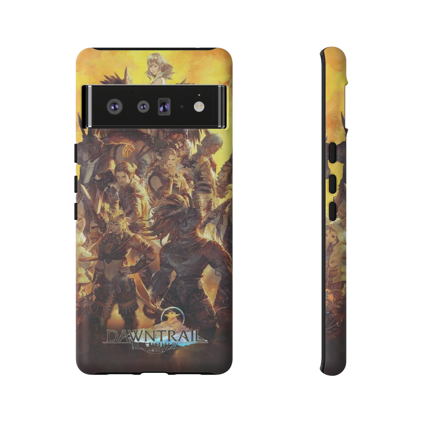 Final Fantasy XIV Dawntrail | Enhance Tough Phone Cases for iPhone 11-15 Pro Max / Samsung S21 - 23 Ultra / Pixel 5 - 7