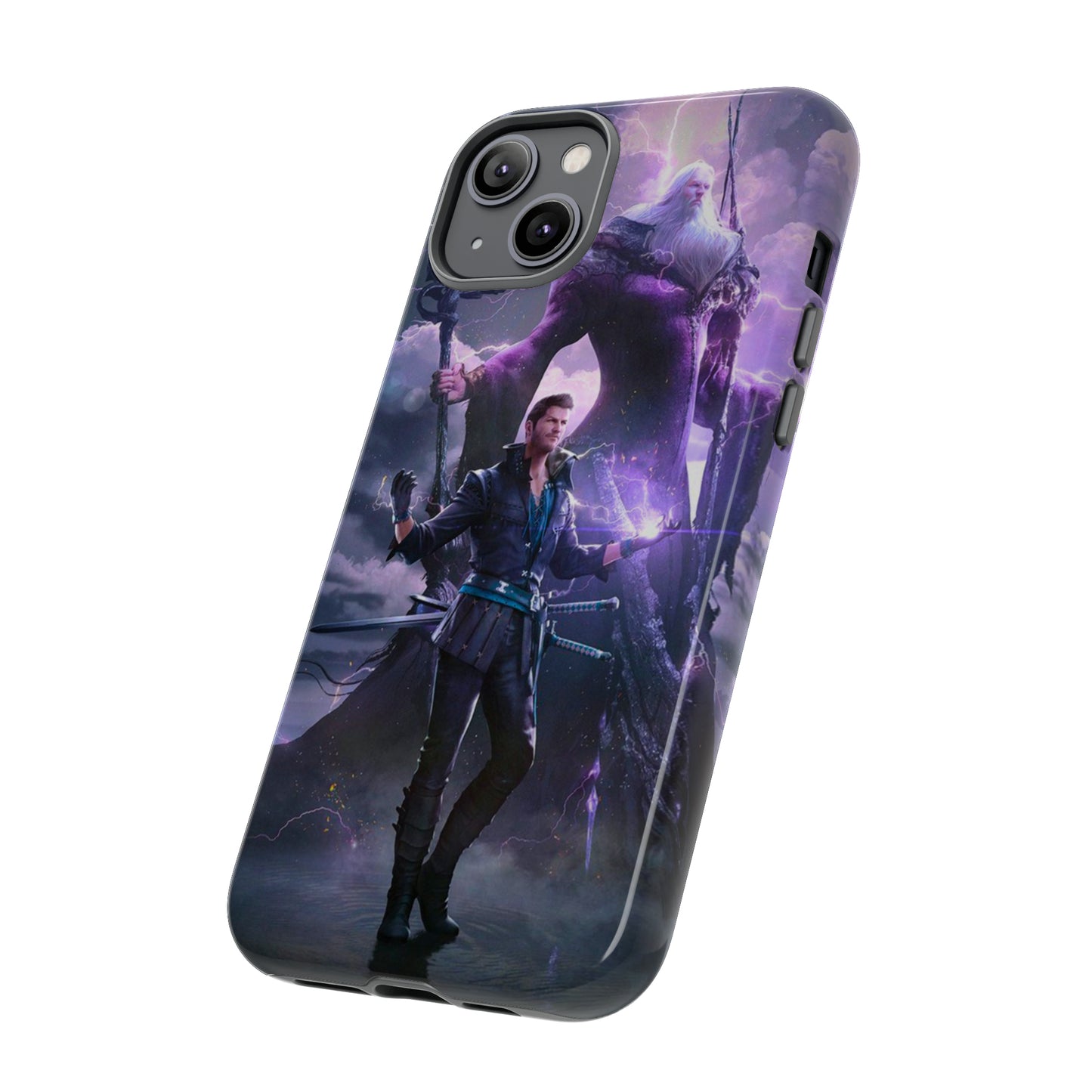 Final Fantasy XVI | Cidolfus Telamon | Enhance Tough Phone Cases for iPhone 11-15 Pro Max / Samsung S21 - 23 Ultra / Pixel 5 - 7