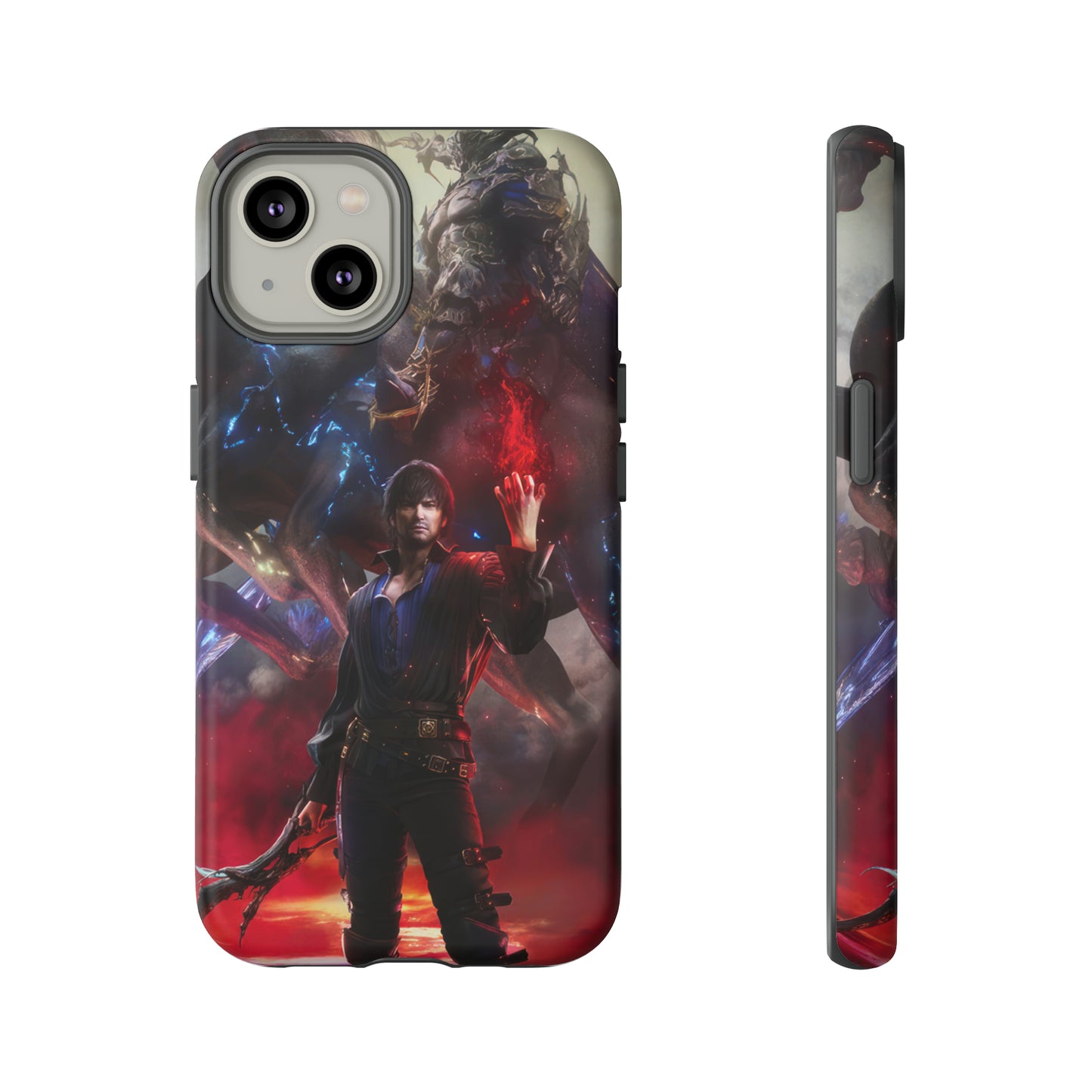 Final Fantasy XVI Barnabas Tharmr | Enhance Tough Phone Cases for iPhone 11-15 Pro Max / Samsung S21 - 23 Ultra / Pixel 5 - 7