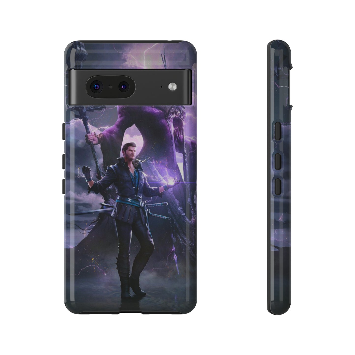 Final Fantasy XVI | Cidolfus Telamon | Enhance Tough Phone Cases for iPhone 11-15 Pro Max / Samsung S21 - 23 Ultra / Pixel 5 - 7