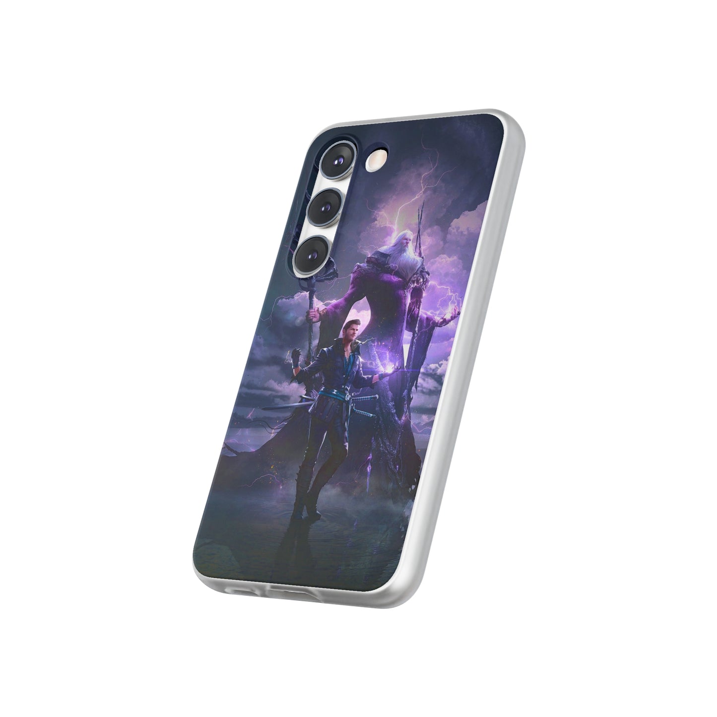 Final Fantasy XVI Cidolfus Telamon | Flexible Phone Case | Iphone 11-14 Pro Max | Samsung 21-23 Ultra | Gift Packages Choice