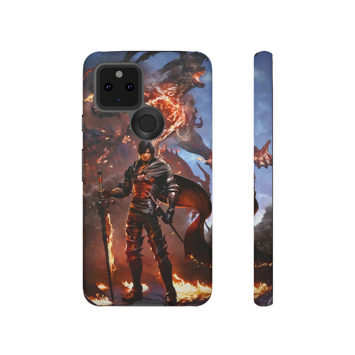 Final Fantasy XVI | Clive Rosfield | Enhance Tough Phone Cases for iPhone 11-15 Pro Max / Samsung S21 - 23 Ultra / Pixel 5 - 7