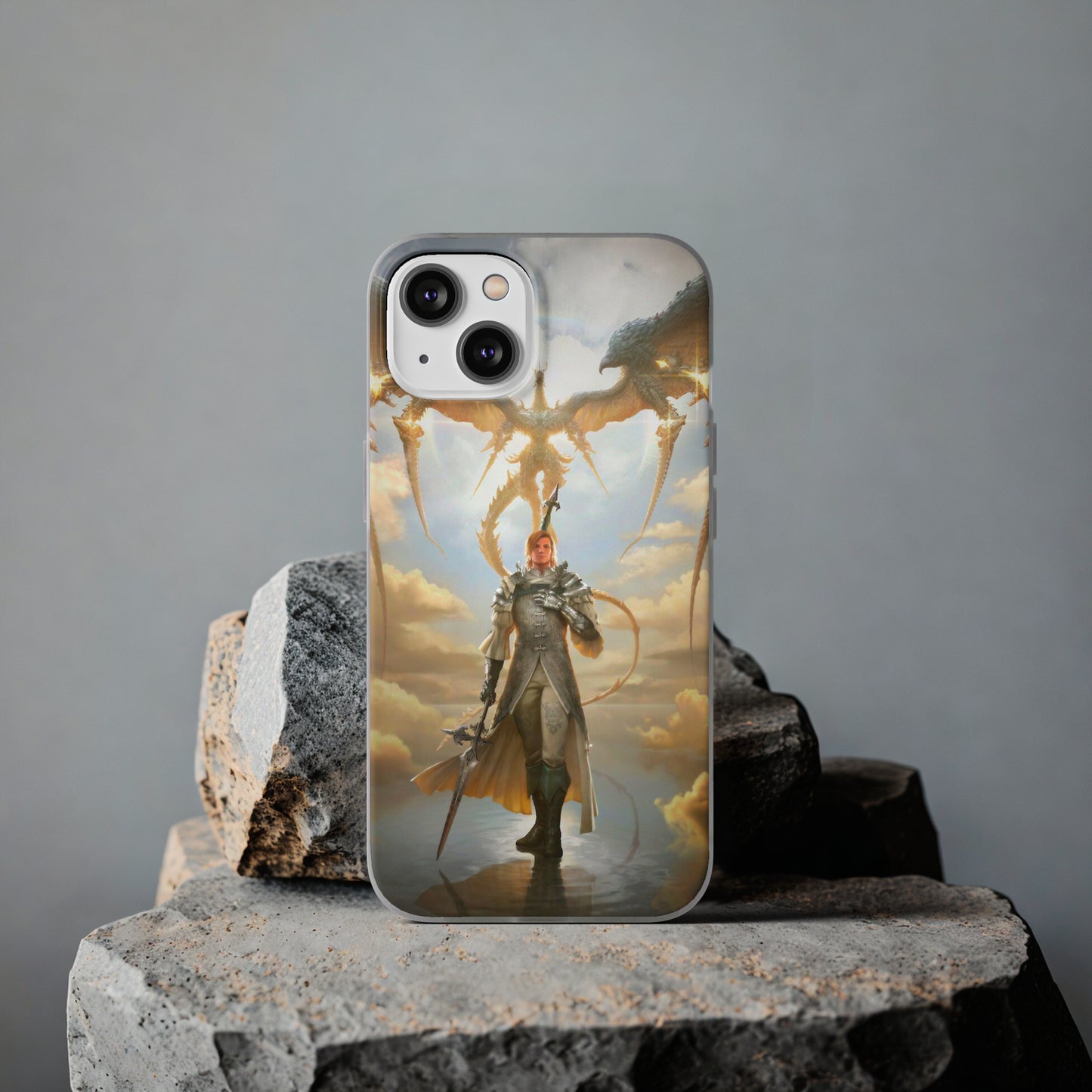 Final Fantasy XVI Dion Lesage | Flexible Phone Case | Iphone 11-14 Pro Max | Samsung 21-23 Ultra | Gift Packages Choice