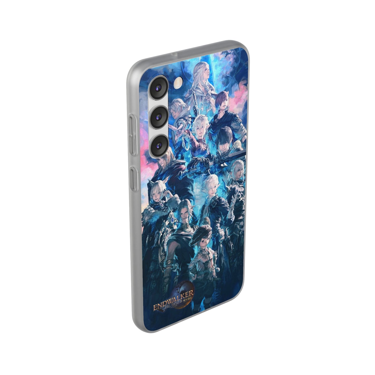 Final Fantasy XIV Endwalker | Flexible Phone Case | Iphone 11-14 Pro Max | Samsung 21-23 Ultra