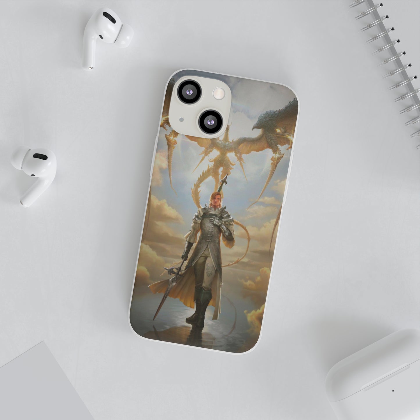 Final Fantasy XVI Dion Lesage | Flexible Phone Case | Iphone 11-14 Pro Max | Samsung 21-23 Ultra | Gift Packages Choice