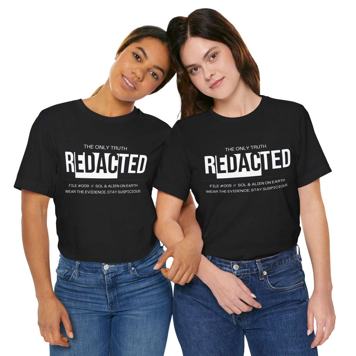 Redacted — Statement Tee | File #009