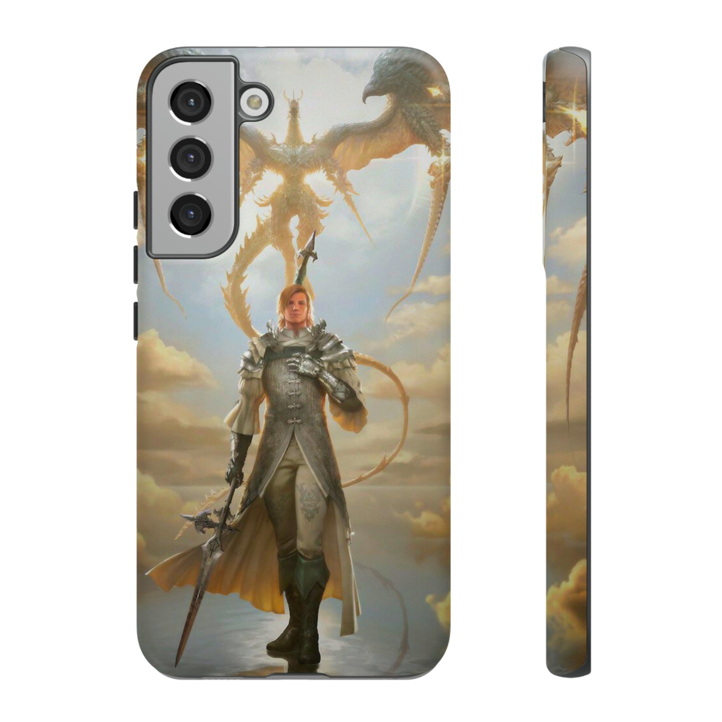 Final Fantasy XVI Dion Lesage | Enhance Tough Phone Cases for iPhone 11-15 Pro Max / Samsung S21 - 23 Ultra / Pixel 5 - 7