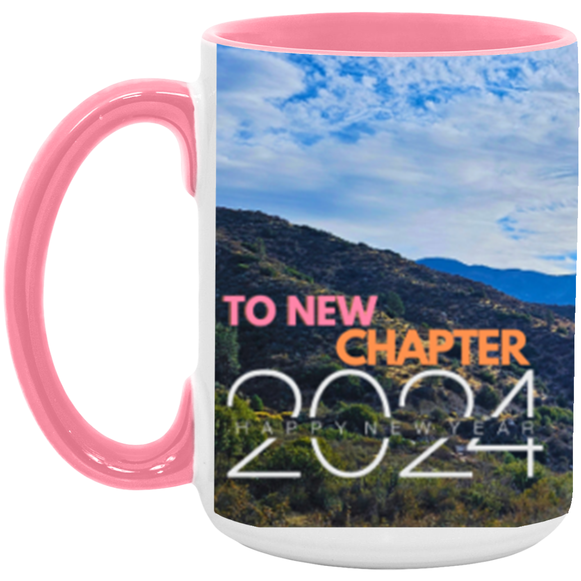 To New Chapter | Two-Tone | Wrap Around | 6 Colors | Mug