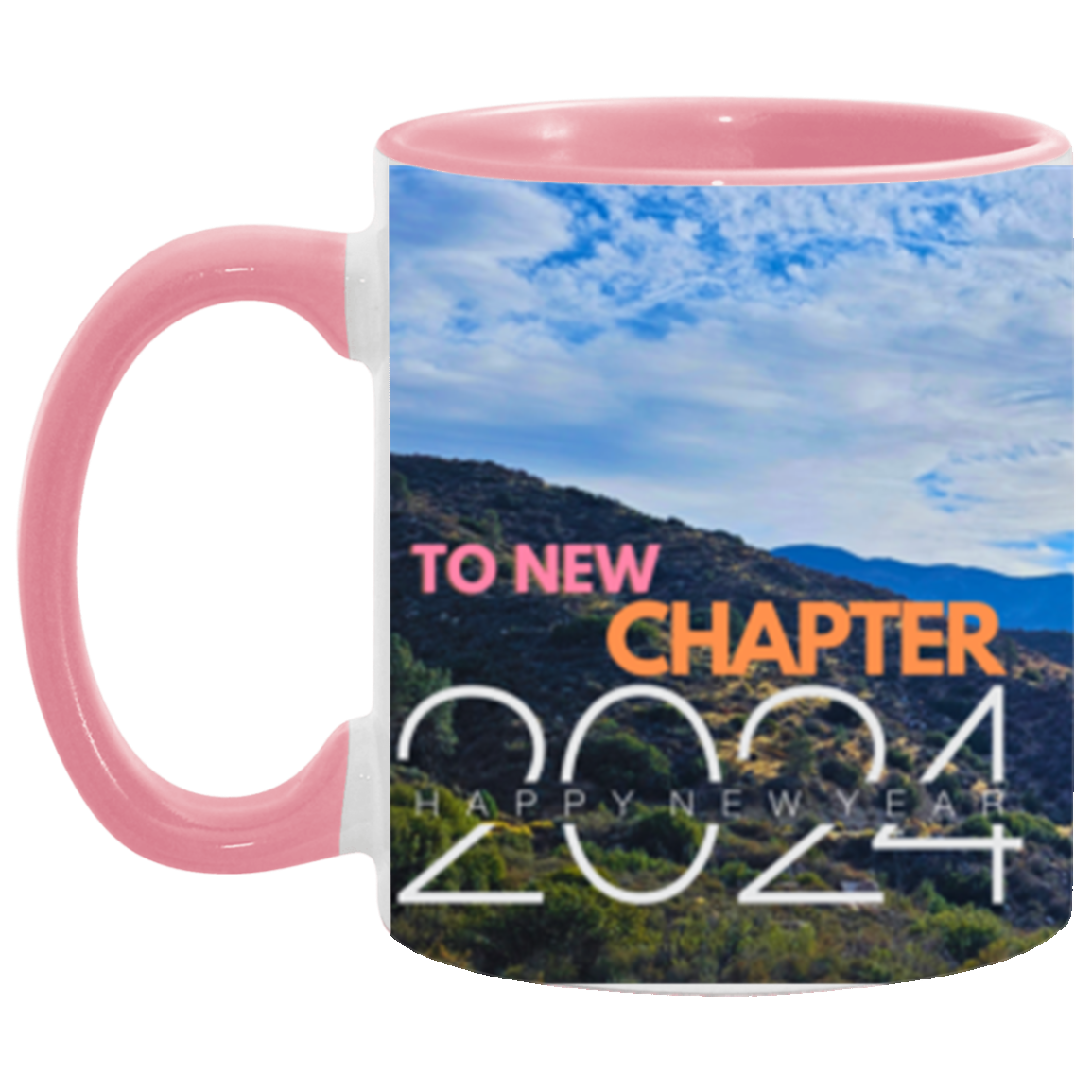 To New Chapter | Two-Tone | Wrap Around | 6 Colors | Mug