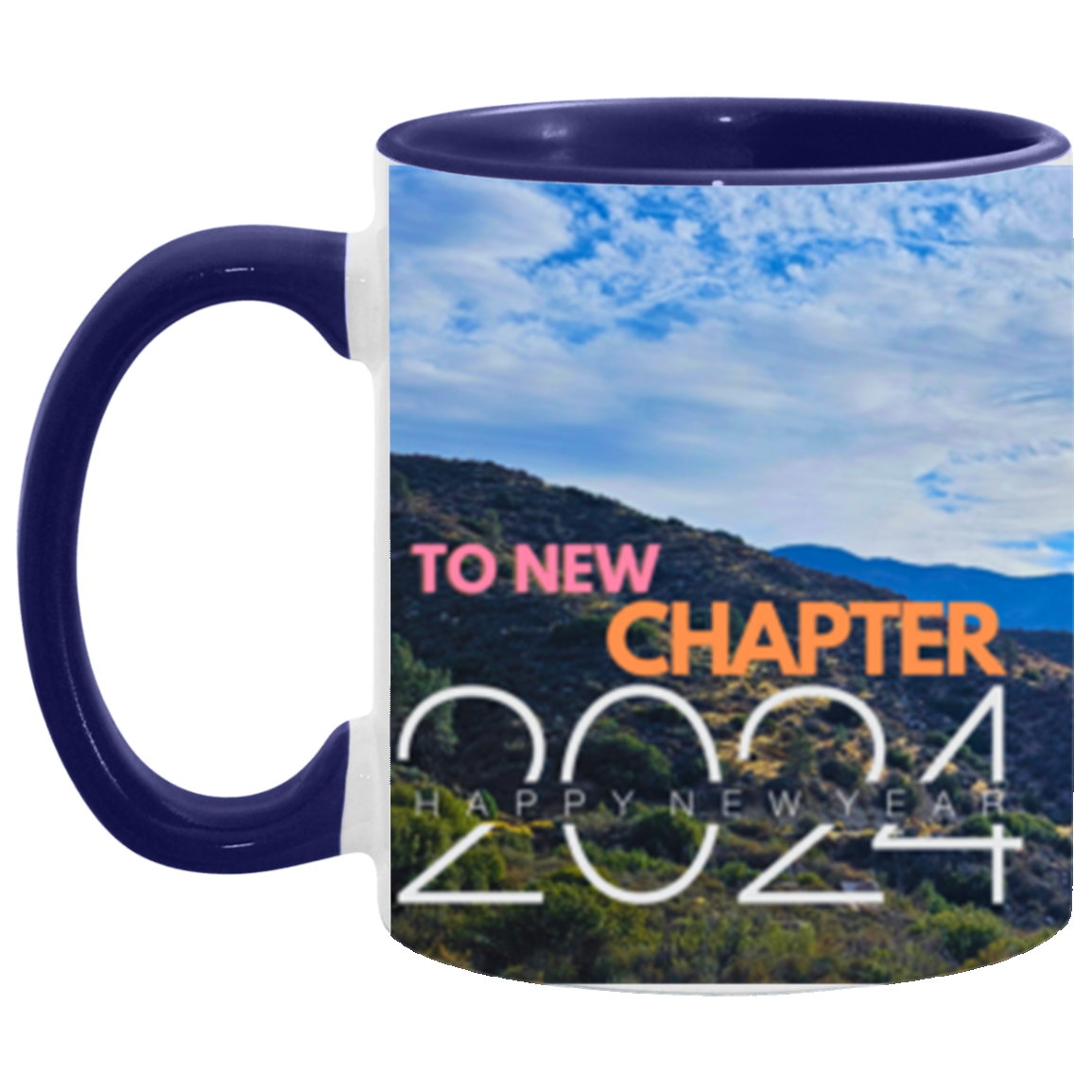 To New Chapter | Two-Tone | Wrap Around | 6 Colors | Mug