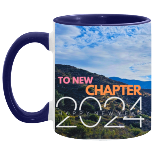 To New Chapter | Two-Tone | Wrap Around | 6 Colors | Mug