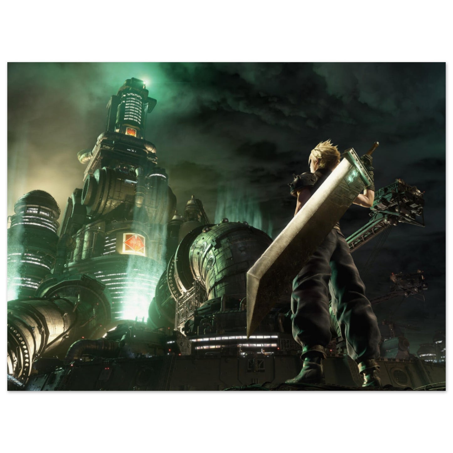 Final Fantasy VII Remake Museum-Quality Matte Paper Poster