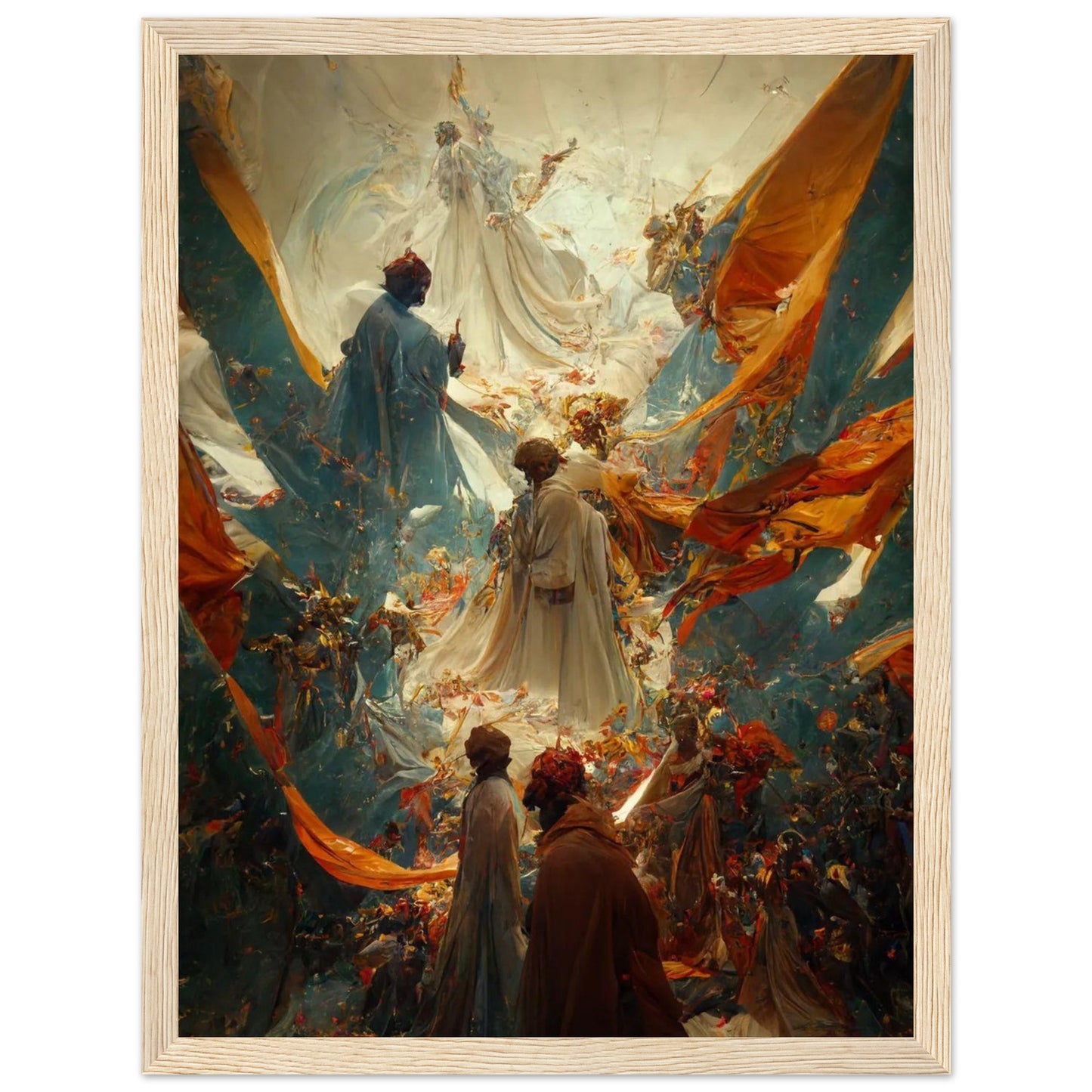 Fallen Angel |  Premium Matte Paper Wooden Framed Poster