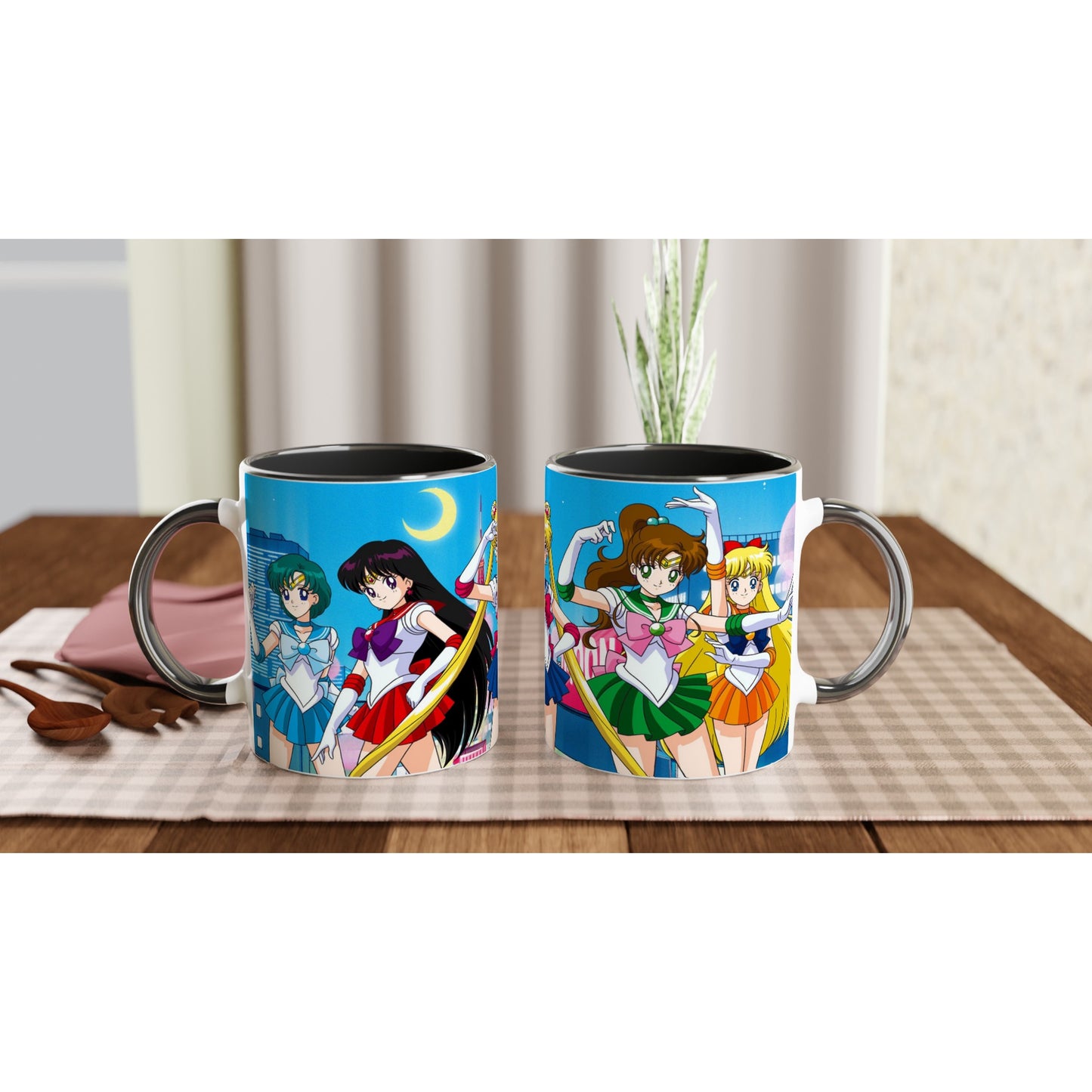 Sailor Moon | Two-Tone | 6 Colors | Ceramic Mug