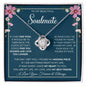 To My Beautiful Soulmate | Love Knot Necklace