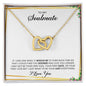 To My Soulmate |  Interlocking Hearts