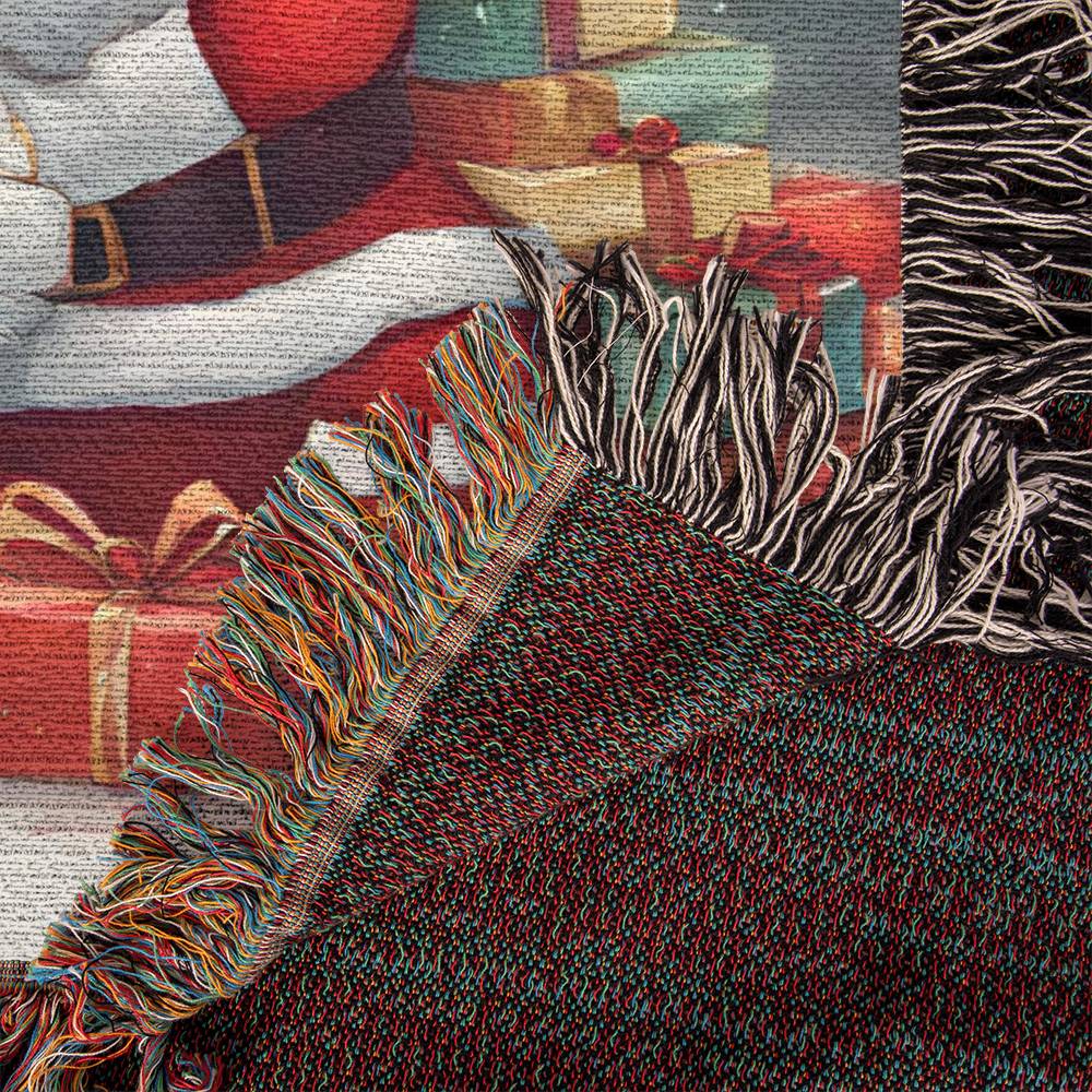 Christmas Heirloom Woven Blanket